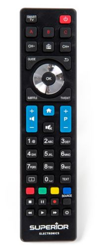 Τηλεχειριστήριο γενικής χρήσης για τηλεοράσεις Philips που κατασκευάζονται από το 2000 έως σήμερα - The universal remote control for Philips TVs