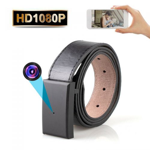 Κατασκοπευτική Κρυφή κάμερα Κοριός Αγκράφα με ζώνη Παντελονιού Security Hidden Spy Real Wearable Belt Mini Digital Viedo Camera DVR Recorder