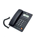 Επιτραπέζιο Ενσύρματο Σταθερό Τηλέφωνο με Αναγνώριση Κλήσης Telco TM-PA117 Black