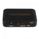 HDMI to 5RCA RGB YPBPR Scaler Component Video Audio Converter