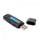 Mini Spy    USB 16GB  1300   -       / USB MEMORY STICK Portable Rechargeable 16GB 1300Hr SPY Sound Voice Recorder Black