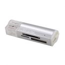 All in 1 Back to School USB Memory Card Reader Adapter for Micro SD SDHC TF M2 -     USB