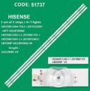 HISENSE 55A7100F SET 3PCS LED BAR