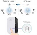 Ενισχυτης WiFi Repeater Πρίζας 300Mbps 802.11 Wifi Repeater Wireless-N AP Range Signal Extender Booster