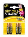   Duracell Simply Power AA LR6 / MN1500   QUALITY GUARANTEED