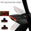 OEM   ,  & BRAKE  LED & LASER - Wireless MTB Bike Bicycle Taillight Turn Signal Light Indicator Remote Control