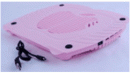 ΒΑΣΗ ΨΥΞΗΣ POWERFUL LAPTOP Cooler Pad HH-S1005 Pink ΜΕ 4 PORT HUB USB 2.0