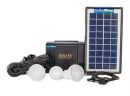 Ηλιακό πακέτο κιτ φωτισμού panel + Power Bank μπαταρία με θύρα USB + 3 λάμπες LED Οικολογικό - οικονομικό - πολυχρηστικό ηλιακό πακέτο κιτ φωτισμού