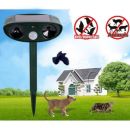    ,   - Ultrasonic Solar Power Signal Animal Repeller Outdoor Mouse Dog Cat Expeller NEW   /    