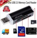 All in 1 Back to School USB Memory Card Reader Adapter for Micro SD SDHC TF M2 - Αναγνώστης καρτών μνήμης σε USB
