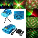 ΠΟΛΥΧΡΩΜΟ ΦΩΤΟΡΥΘΜΙΚΟ Disco LASER Led ΠΟΥ ΠΑΛΛΕΤΑΙ ΜΕ ΤΟΝ ΡΥΘΜΟ AUTO LED - Mini Projector R&G Sound Strobe led Laser Stage Light Xmas Disco Party Lamp