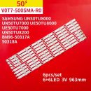 SAMSUNG 50" SET 6PCS LEDBAR V0T7-500SMA-R0