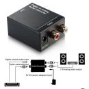      Full Set       - Digital SPDIF Optical Toslink Coax to Analog RCA Audio Converter +  Optical Cable and Charger USB OEM XDOT-1900